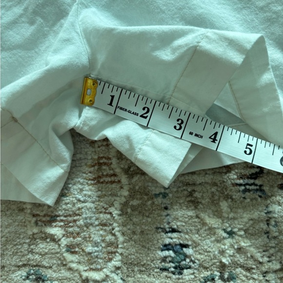 H&M Womens Utility Chino Romper Coverall Pockets White Size XS‎ - Picture 7 of 7